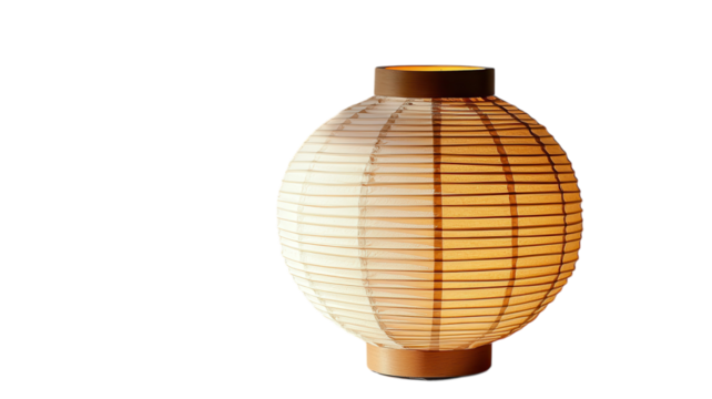 Beautiful Decorative Paper Lantern Emitting Soft Lighting, Perfect for Creating a Warm Atmosphere in Home Decor, Parties, or Events.