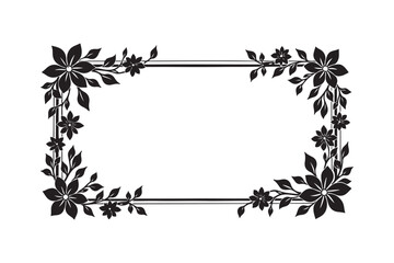 Intricate Floral Laser-Cut Frame Set