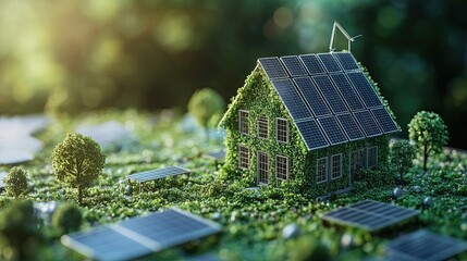 Innovative green tech concept eco-friendly devices renewable energy solutions showing how technological advancements renewable energy devices are driving global movement towards sustainability