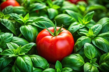 Grow vibrant tomatoes and fragrant basil together for a thriving, organic summer garden.