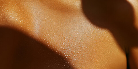   closeup photo of body beautiful model  