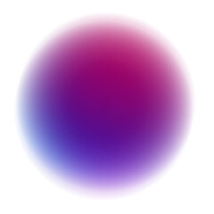Round shape blur with gradient color,gradient blur shape, abstract shape blurred 