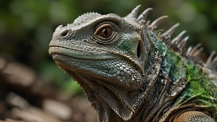 island land iguana