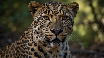 Obraz premium portrait of a leopard