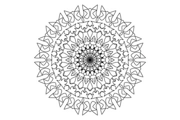 Mandala Design with Beautiful Work