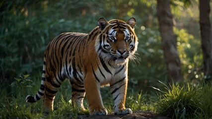 Obraz premium tiger in the wild