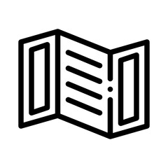 Handout line icon