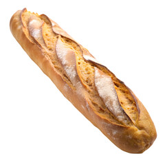 baguette isolated on transparent background