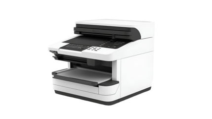 Photocopy machine isolated