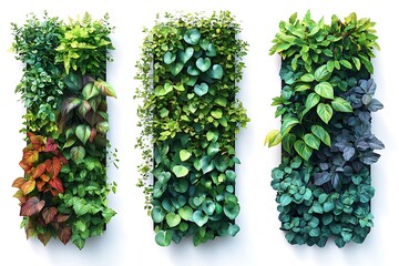 Fototapeta premium Microgreen. Growing microgreens for healthy eating. Top view. On a gray background.