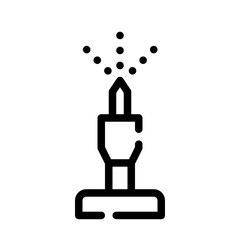 Nozzle line icon