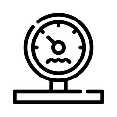 Pressure line icon