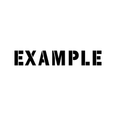 Example icon design template