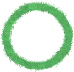 Grass, watercolor cartoon style grass