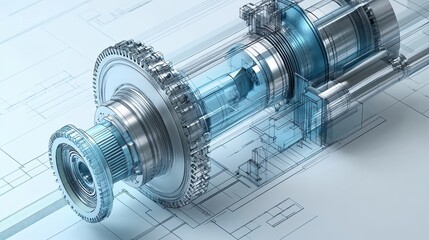 Interconnected Complexity: A Symphony of Gears and Pipes