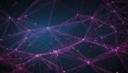 Fototapeta premium Abstract digital network connection background 3D rendering.