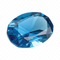 abstract 3d ruby stone in different colour style isolated on white background