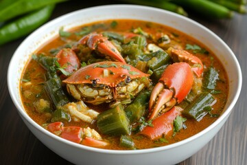 Spicy Crab Curry - A Flavorful Indian Dish