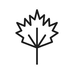Leaf icon vector image. Suitable for mobile apps, web apps and print media.