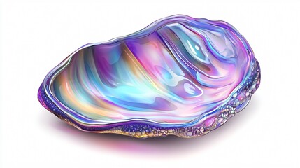 Abalone Icon Transparent Vector Isolated 2D Image