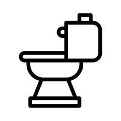 Toilet line icon