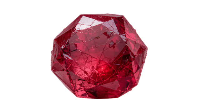 The Radiant Red Garnet A Stunning Display of Nature's artistry and Gemological Brilliance
