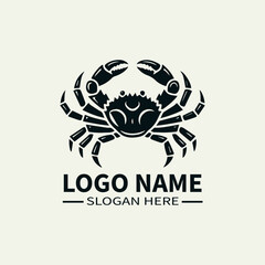Alaska King Crab Logo Design, crab logo design, Seafood Logo, Ocean Logo, Arctic Logo, Seafood Restaurant Logo