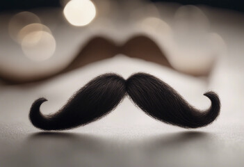 Mustache on a