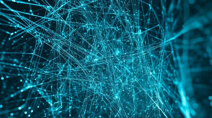 Abstract Technology Lines in a Network Mesh