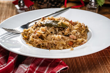 Bigos - traditional Polish food.