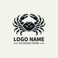 Alaska King Crab Logo Design, crab logo design, Seafood Logo, Ocean Logo, Arctic Logo, Seafood Restaurant Logo