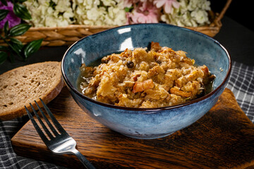 Bigos - traditional Polish food.