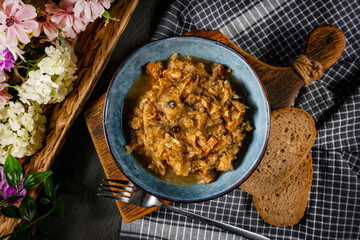 Bigos - traditional Polish food.