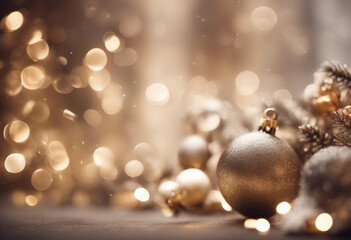 Fototapeta premium Christmas decorati