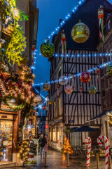 new year, christmas, decor, decorations, showcase, toys, christmas tree, atmosphere, holiday, celebration, winter, winter holidays