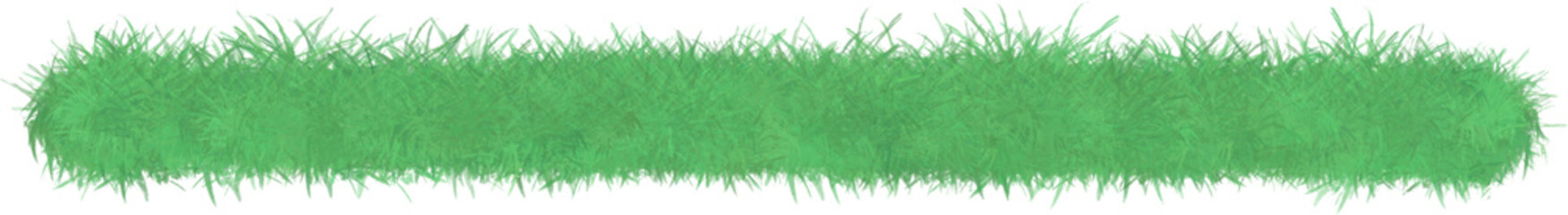 Grass, watercolor cartoon style grass