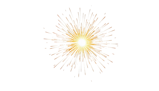 fireworks on transparent PNG background