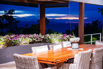 View of Laem Sor villa in South Samui, Thailand