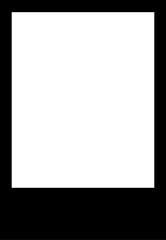 Obraz premium Polaroid photo frame isolated. Template for photo booth. Empty photo frame.