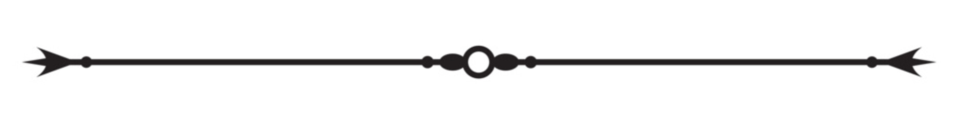 Vintage decorative lines. text dividers. Line border. Lines separators, Borders, Vintage dividers, Underline elements. Vector illustration