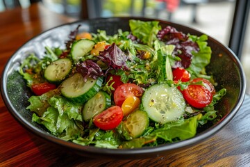 Vibrant Fresh Vegetable Salad