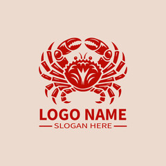 Alaska King Crab Logo Design, crab logo design, Seafood Logo, Ocean Logo, Arctic Logo, Seafood Restaurant Logo