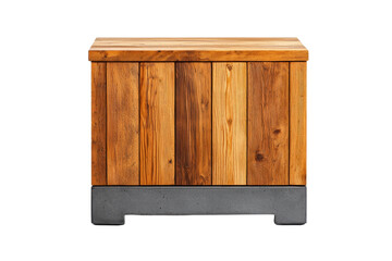 Rustic Modern Kitchen Cabinet in Watercolor Style
