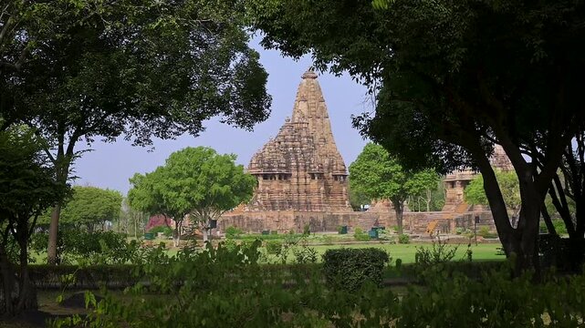 The Khajuraho Group of Monuments are a group of Hindu and Jain temples in Chhatarpur district, Madhya Pradesh, India. its an a UNESCO World Heritage Site.