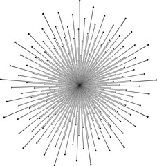 Obraz premium Fireworks flat black and white editable line vector icon to celebrate event. Blast explosion of fireworks. Set of fireworks to celebrate happy new year, happy birthday, happy celebration events etc