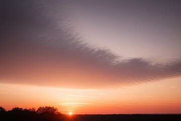 Sunset sky background