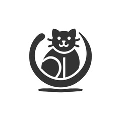 Cat Logo icon vector design templates simple and modern concept