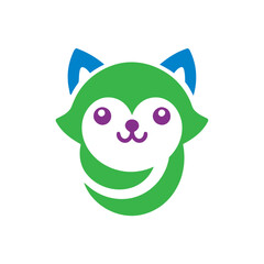 Cat Logo icon vector design templates simple and modern concept