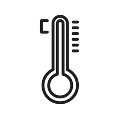 Temperature icon vector image. Suitable for mobile apps, web apps and print media.