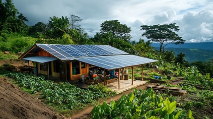 A strategic view of enhancing sustainable development projects, incorporating eco-building materials, equitable land use, and long-term ecological planning 